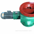 Iron industrial rotary valve extracted from sludge